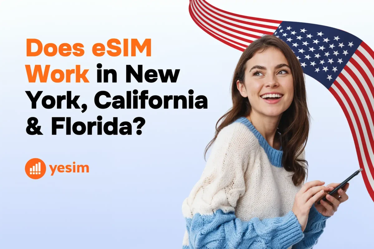 Does Yesim work well for tourists in the USA?