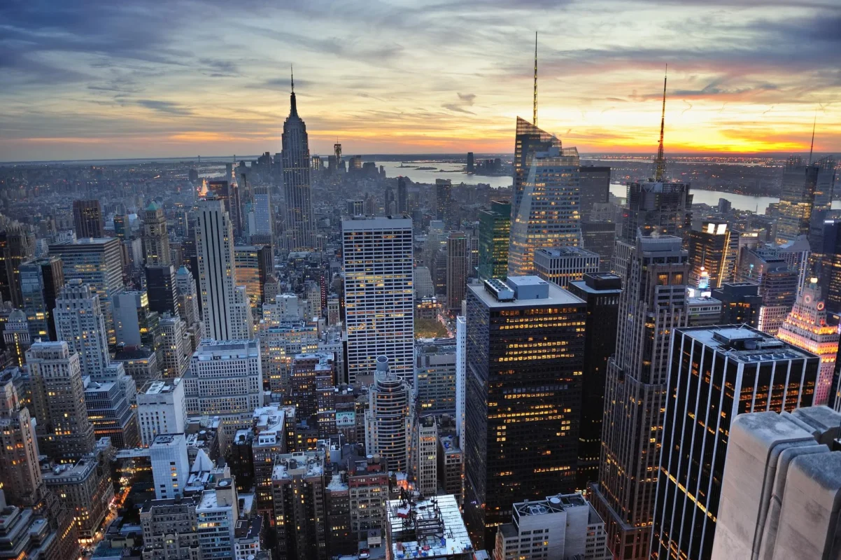 New York skyscrapers