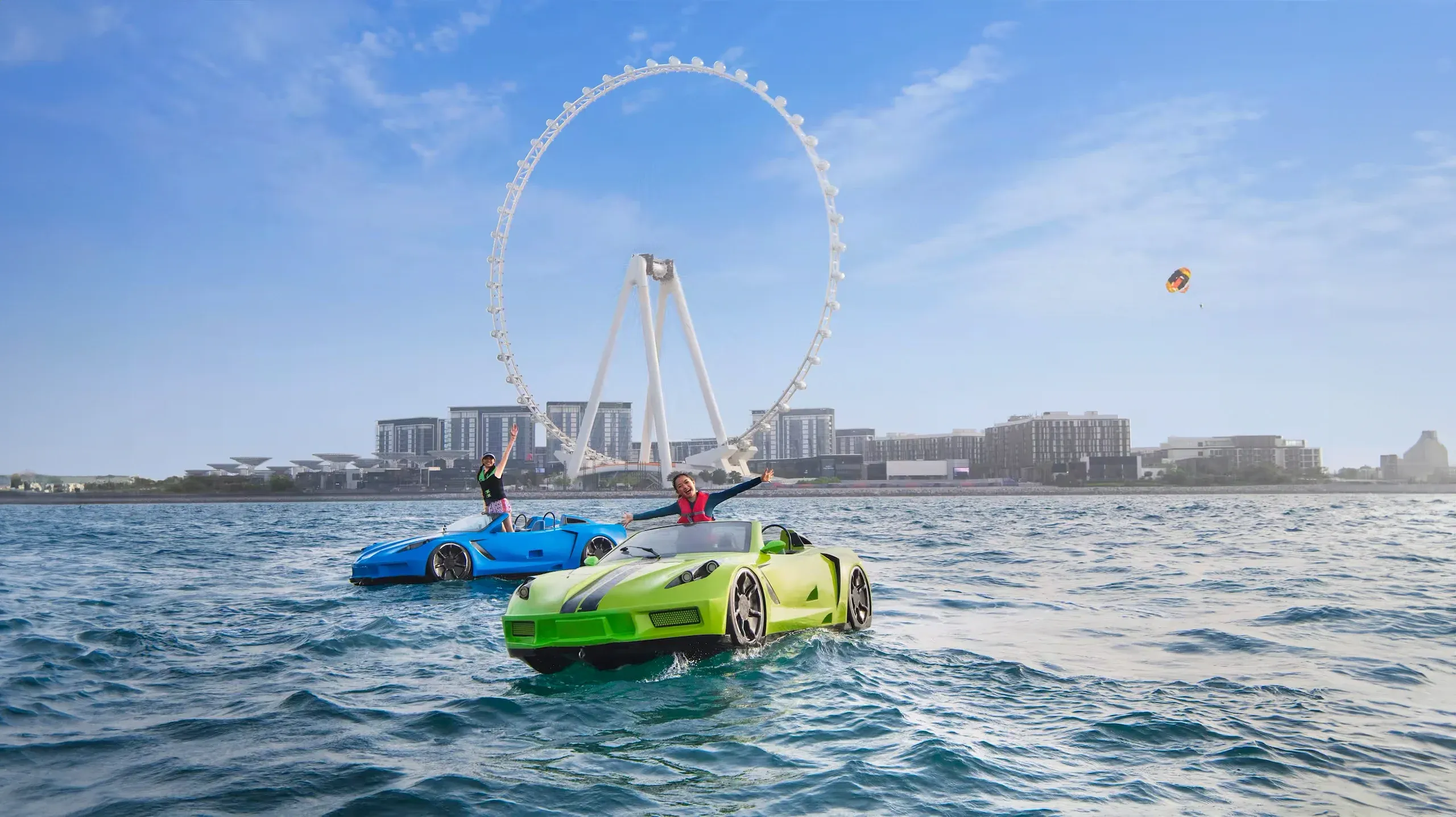 Coche a reacción en Dubai